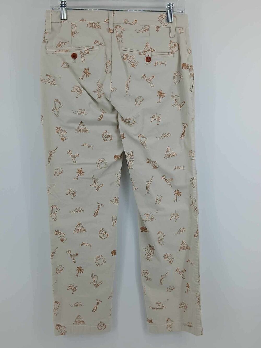 chino pants, Vineyard Vines, preppy print 28/30